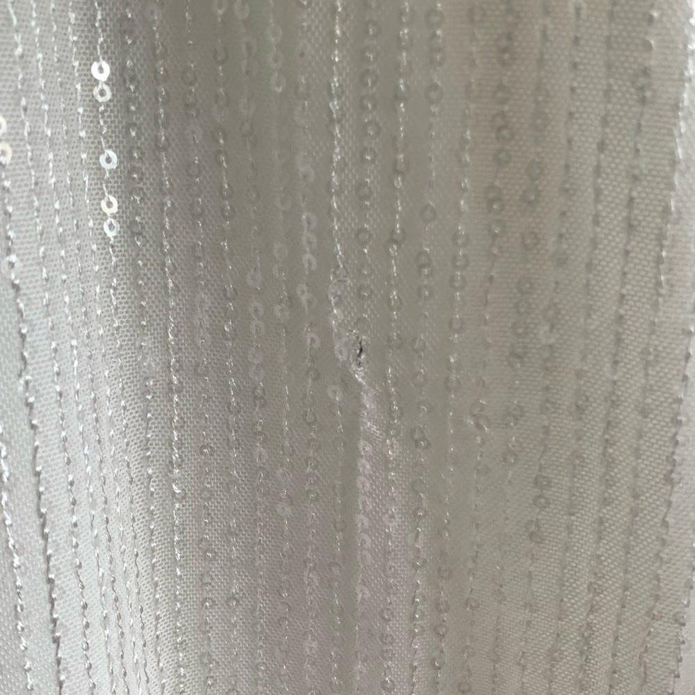 UNSTOPPABLE WHITE SEQUIN MINI DRESS - Picture 9 of 12